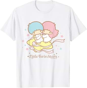 Amazon | リトルツインスターズ ほしにのって ライトカラー Tシャツ Amazon | リトルツインスターズ ほしにのって ライトカラー Tシャツ